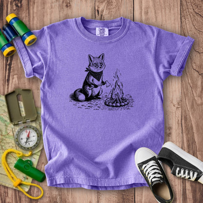 The Pyrofessor Fox Kids Cotton T-Shirt