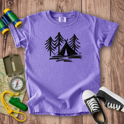 Painted Camp Kids Cotton T-Shirt