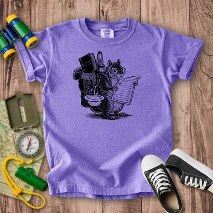The Packademic Squirrel Kids Cotton T-Shirt