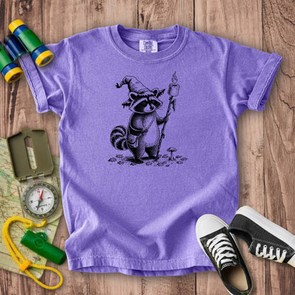 The S'morecerer Raccoon Kids Cotton T-Shirt