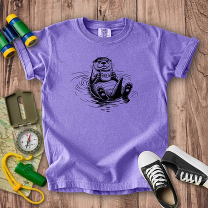 The Hoptimist Otter Kids Cotton T-Shirt