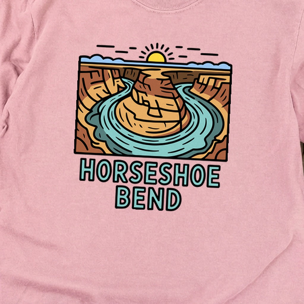 Horseshoe Bend Glen Canyon Cotton Long Sleeve