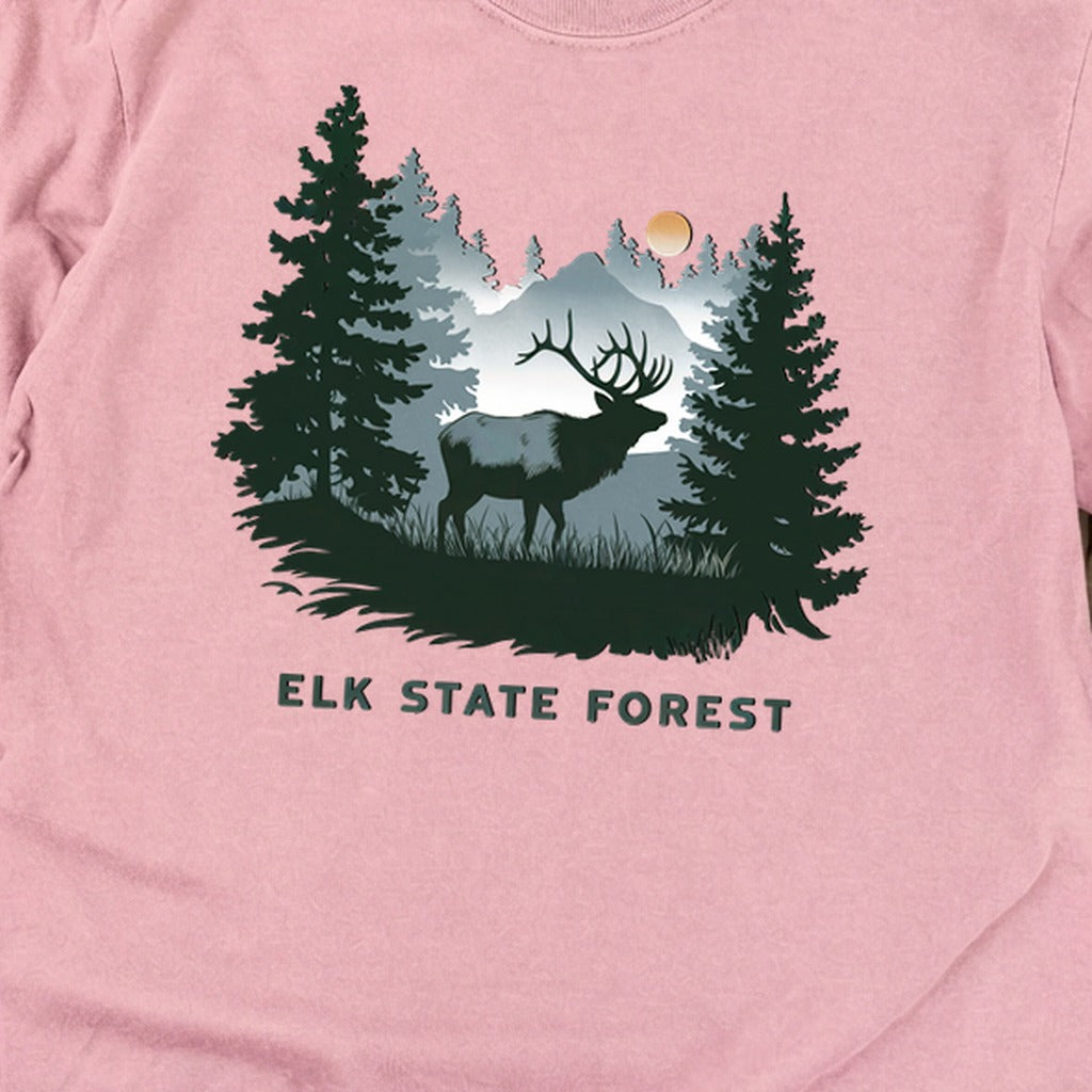 Elk State Forest Cotton Long Sleeve