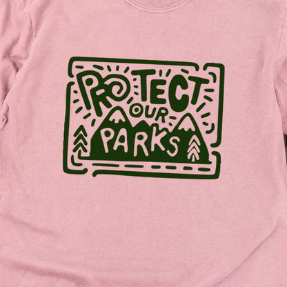 Protect Our Parks Cotton Long Sleeve