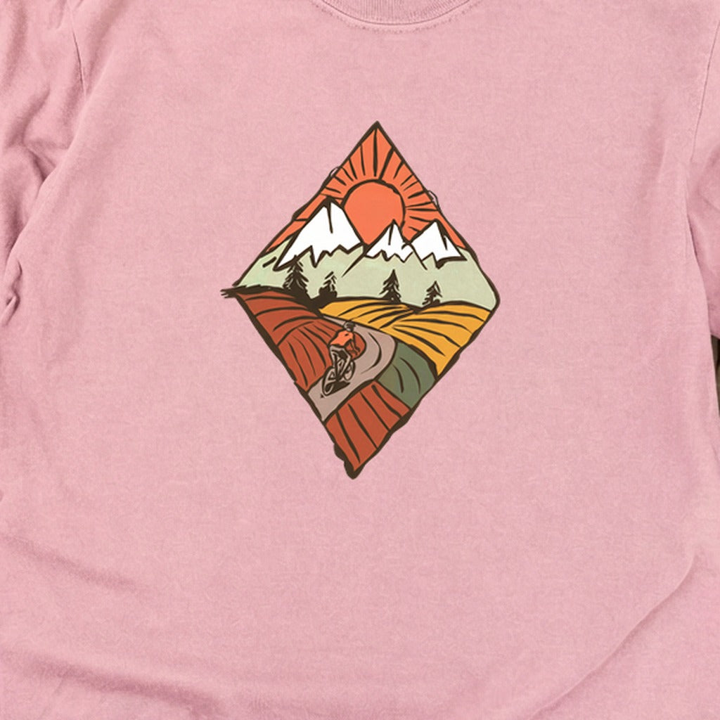 Pedal to the Peaks Cotton Long Sleeve