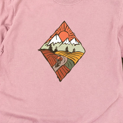 Pedal to the Peaks Cotton Long Sleeve