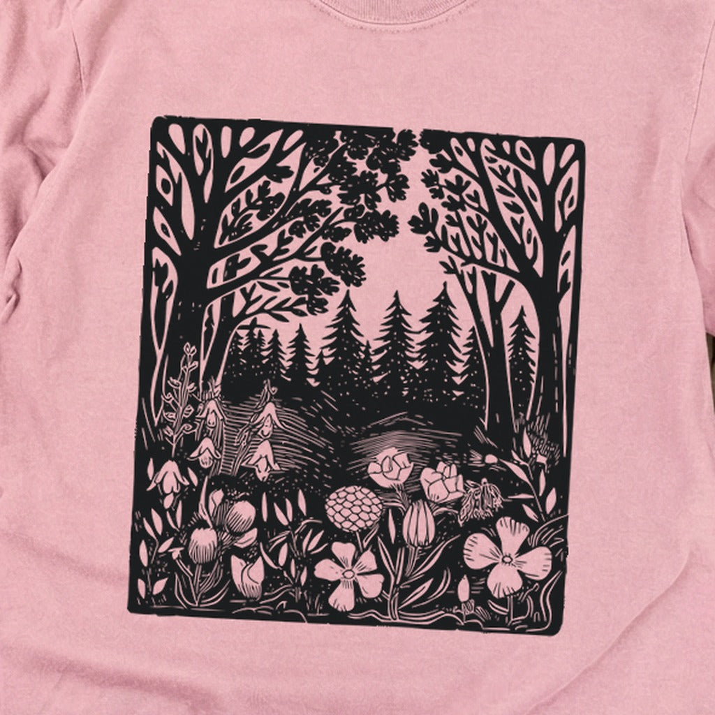 Forest Bloom Cotton Long Sleeve