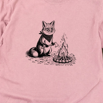 The Pyrofessor Fox Cotton Long Sleeve