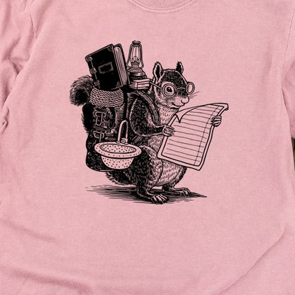 The Packademic Squirrel Cotton Long Sleeve