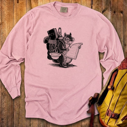 The Packademic Squirrel Cotton Long Sleeve