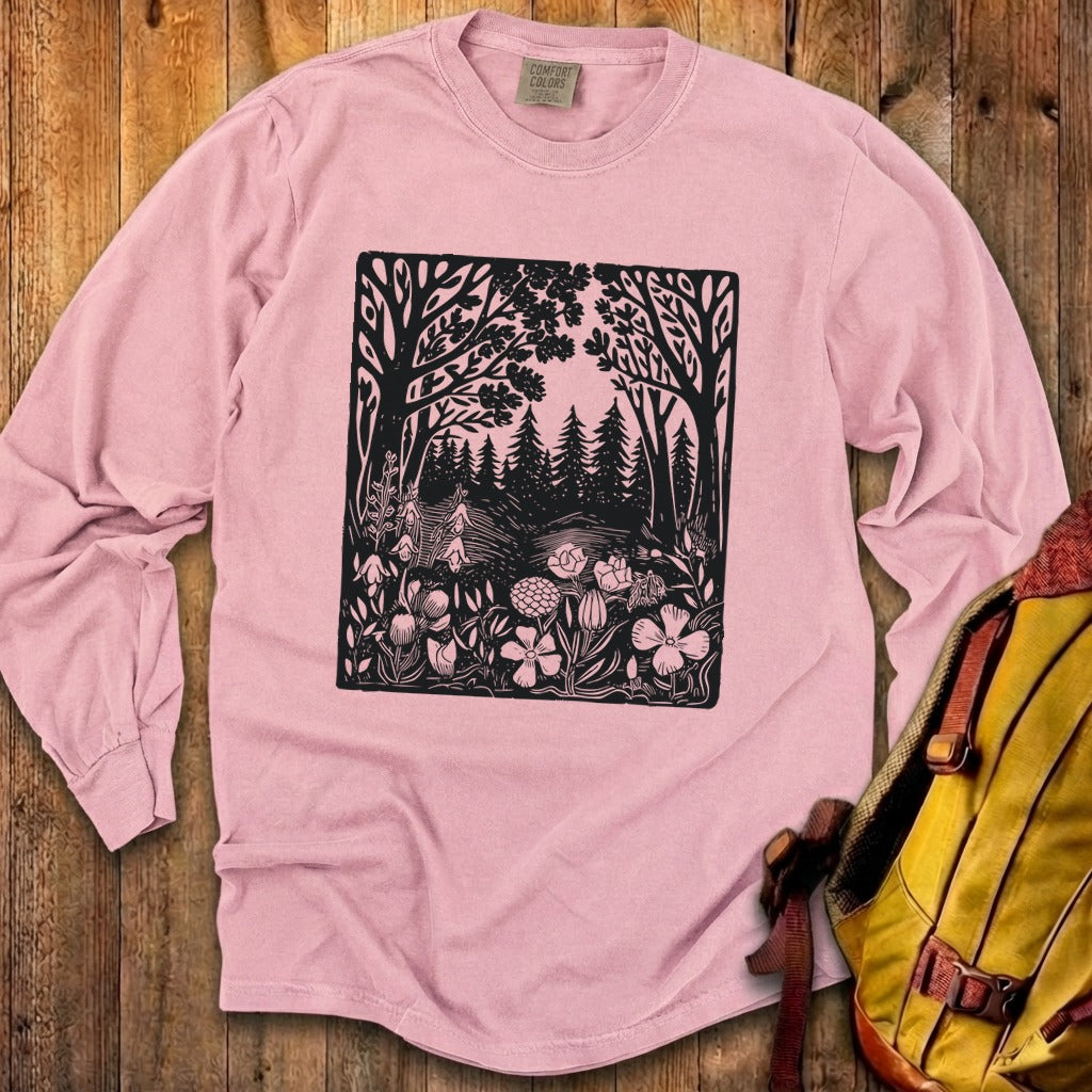 Forest Bloom Cotton Long Sleeve