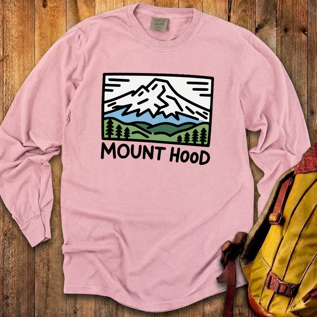 Mount Hood Cotton Long Sleeve