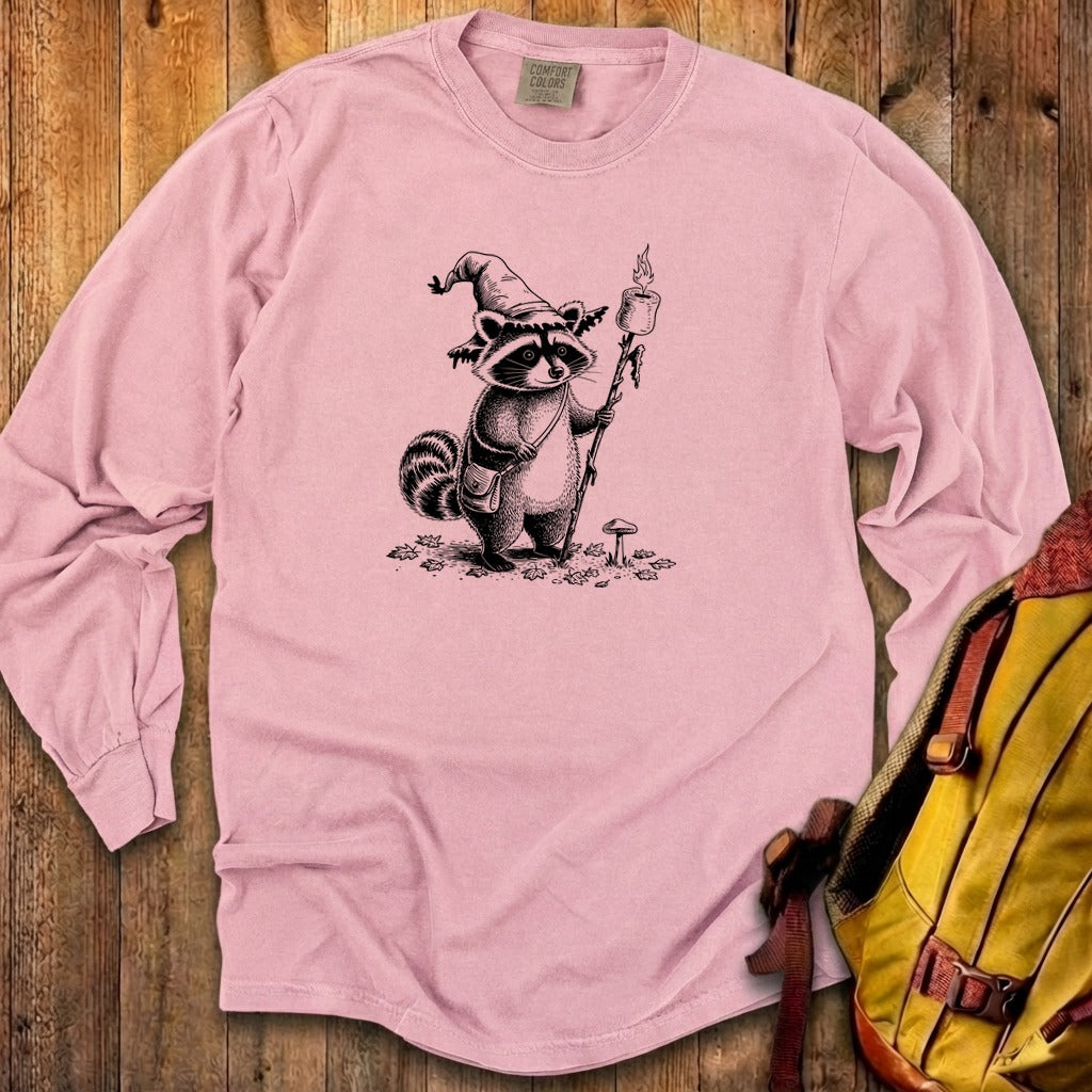 The S'morecerer Raccoon Cotton Long Sleeve