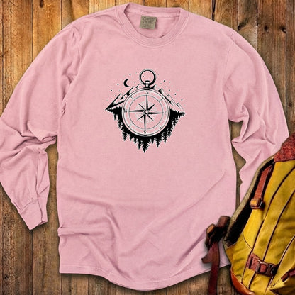 Navigate the Mountains Cotton Long Sleeve