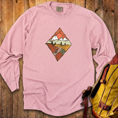 Pedal to the Peaks Cotton Long Sleeve