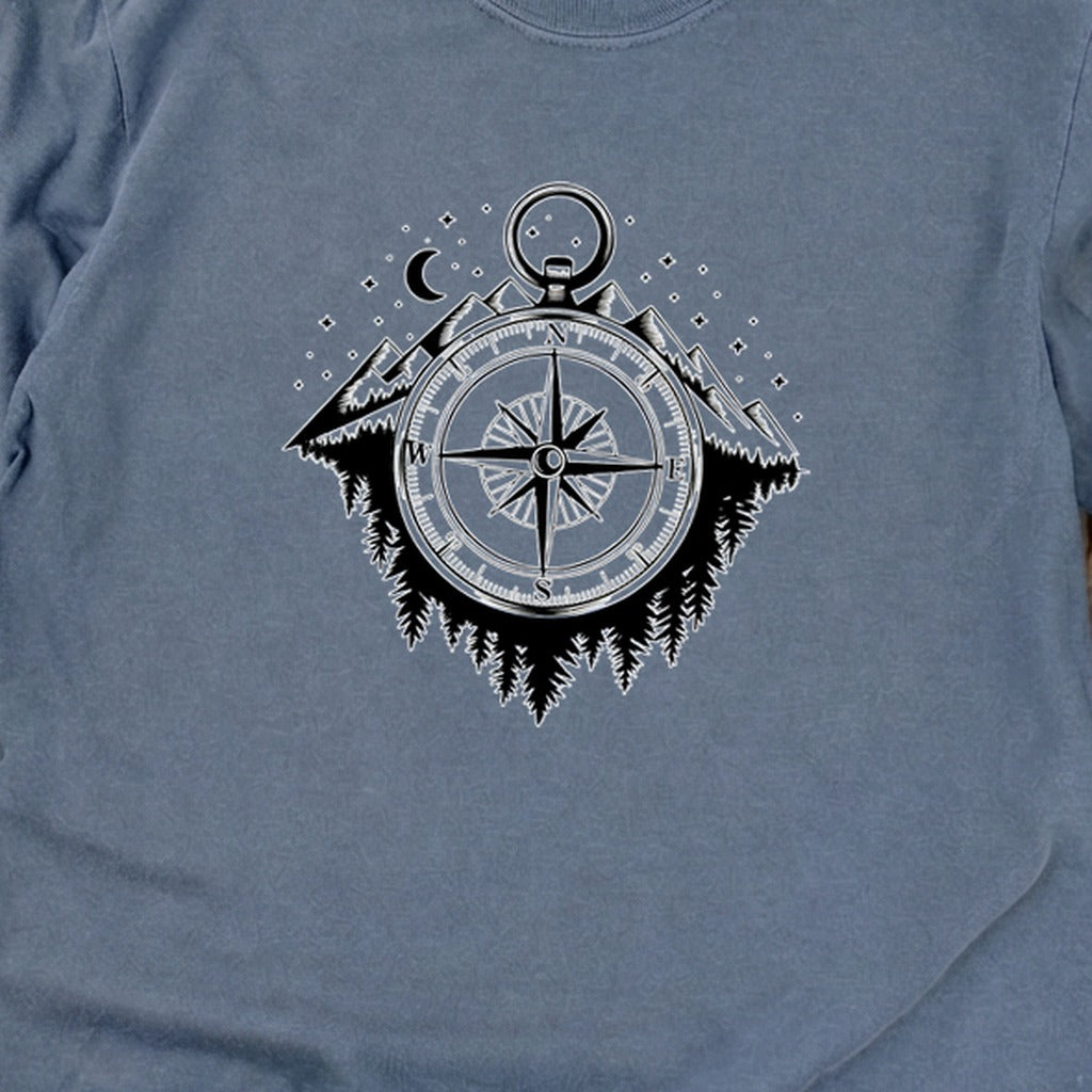 Navigate the Mountains Cotton Long Sleeve
