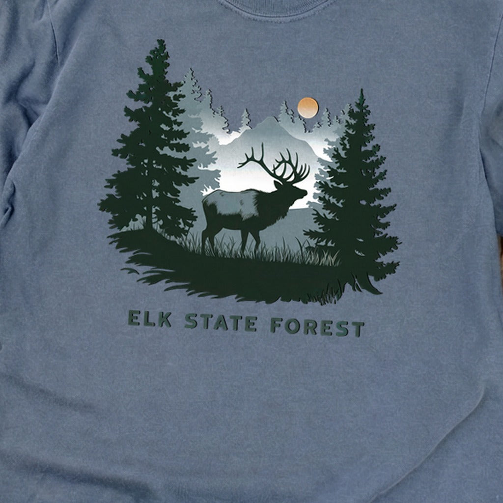 Elk State Forest Cotton Long Sleeve