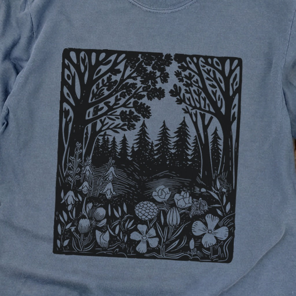 Forest Bloom Cotton Long Sleeve