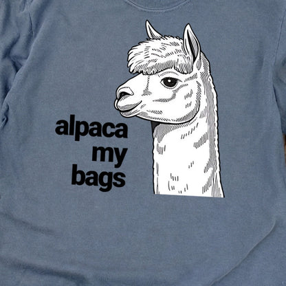 Alpaca My Bags Cotton Long Sleeve