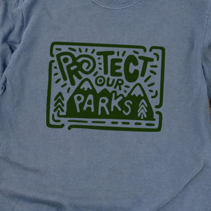 Protect Our Parks Cotton Long Sleeve