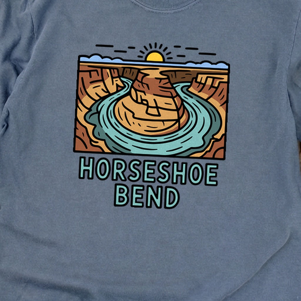 Horseshoe Bend Glen Canyon Cotton Long Sleeve
