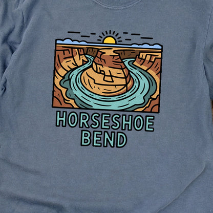 Horseshoe Bend Glen Canyon Cotton Long Sleeve