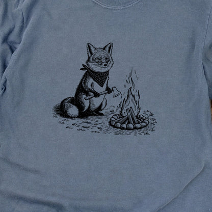 The Pyrofessor Fox Cotton Long Sleeve