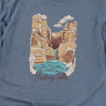 Hocking Hills State Park Cotton Long Sleeve