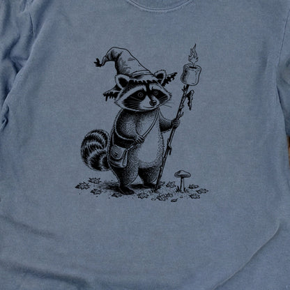 The S'morecerer Raccoon Cotton Long Sleeve