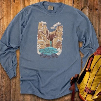Hocking Hills State Park Cotton Long Sleeve