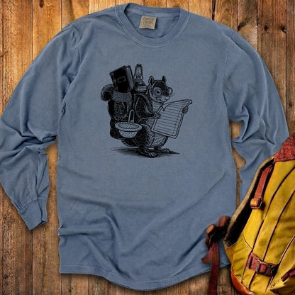 The Packademic Squirrel Cotton Long Sleeve
