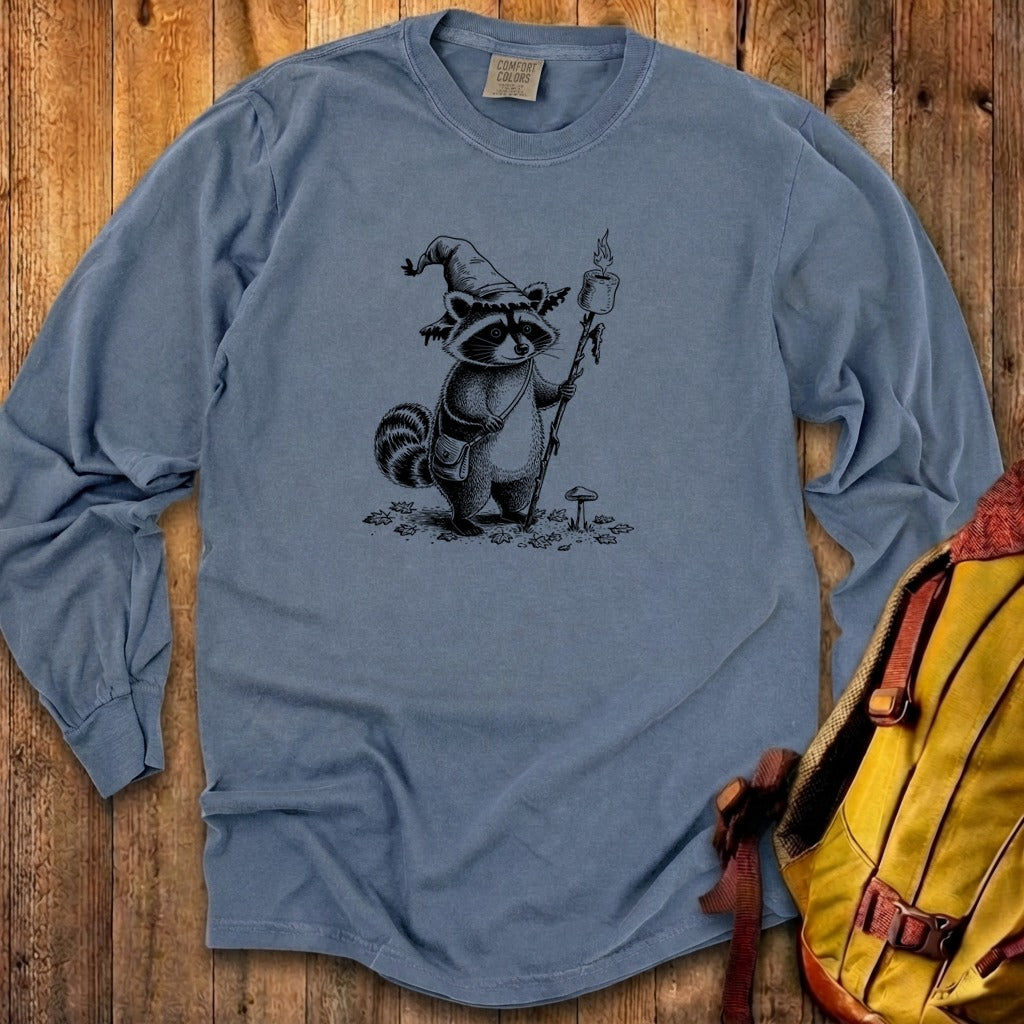 The S'morecerer Raccoon Cotton Long Sleeve