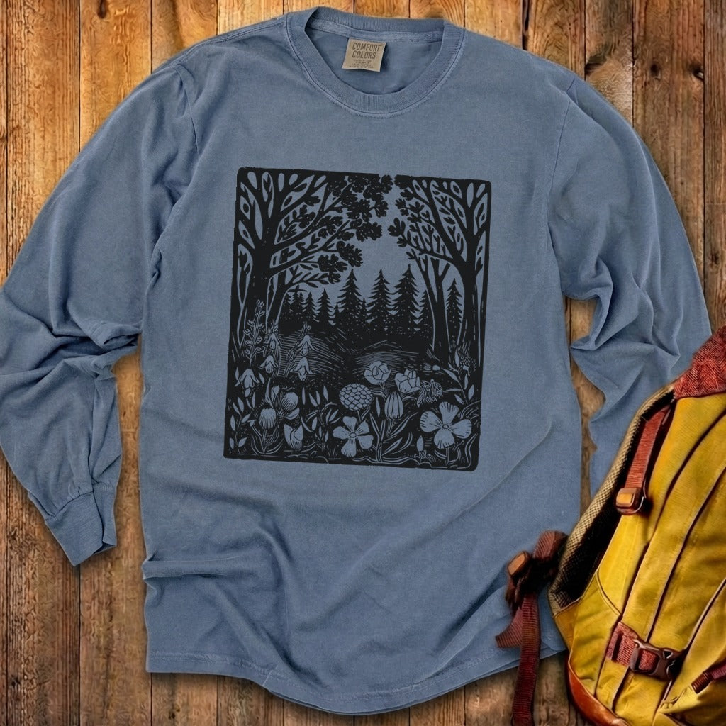 Forest Bloom Cotton Long Sleeve