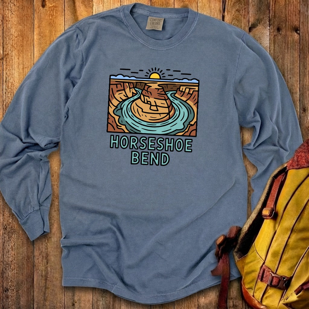 Horseshoe Bend Glen Canyon Cotton Long Sleeve