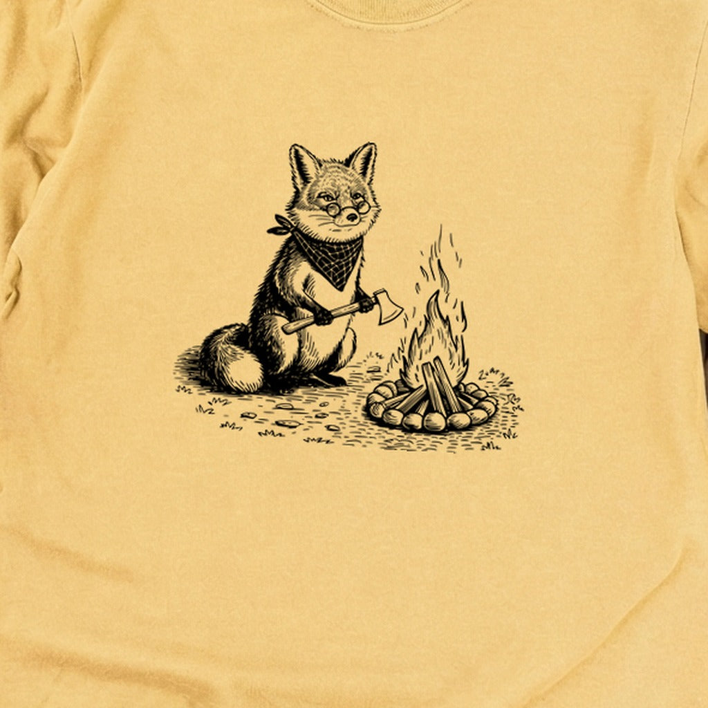 The Pyrofessor Fox Cotton Long Sleeve