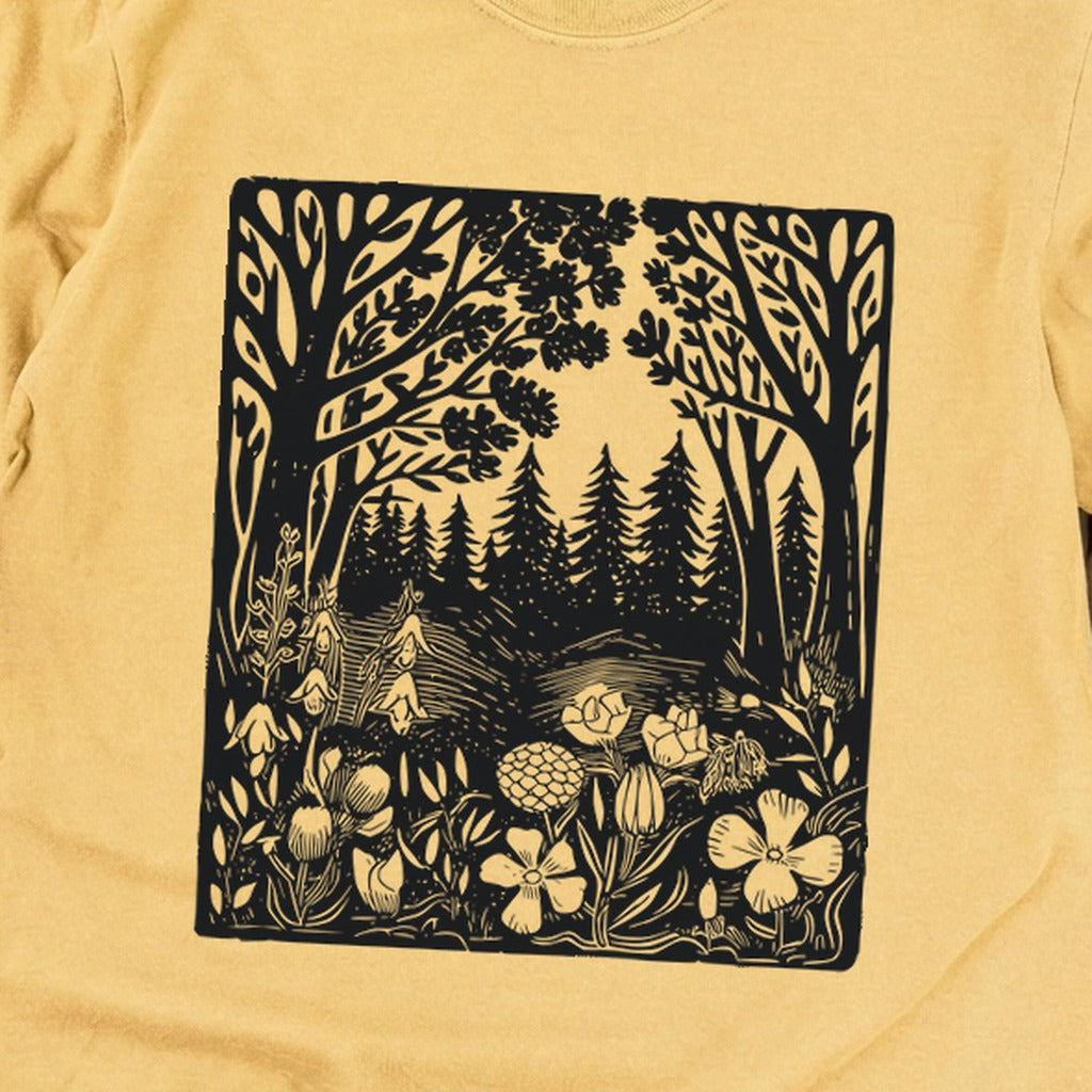 Forest Bloom Cotton Long Sleeve