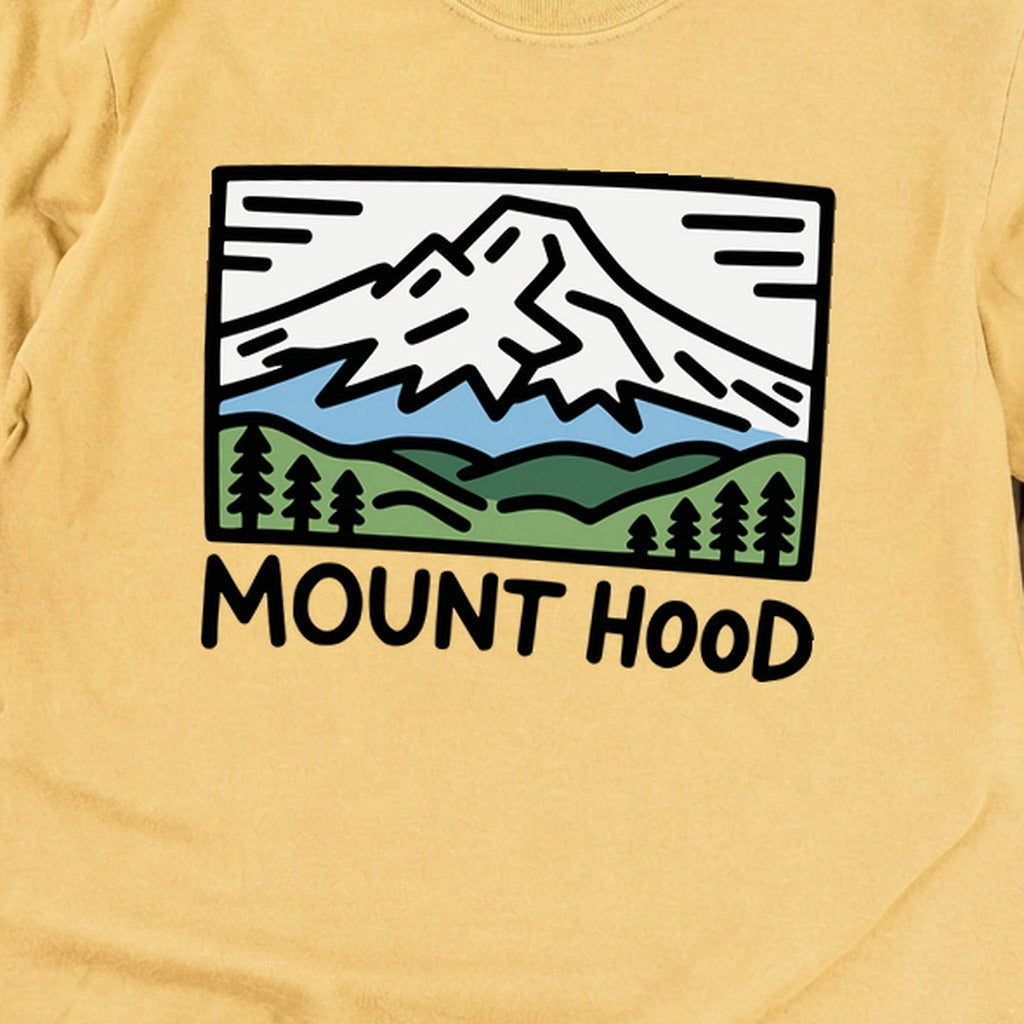 Mount Hood Cotton Long Sleeve
