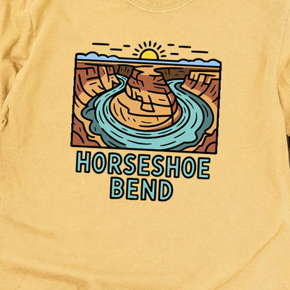 Horseshoe Bend Glen Canyon Cotton Long Sleeve