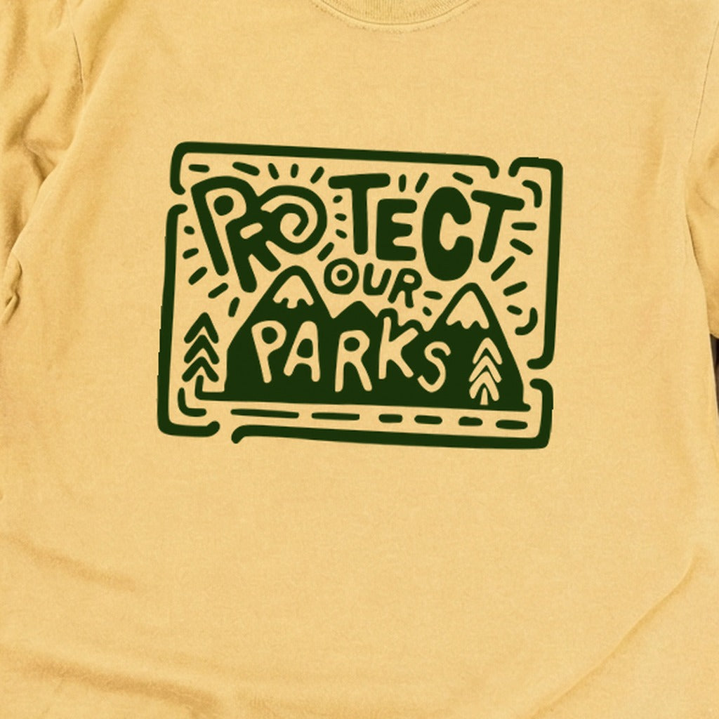 Protect Our Parks Cotton Long Sleeve