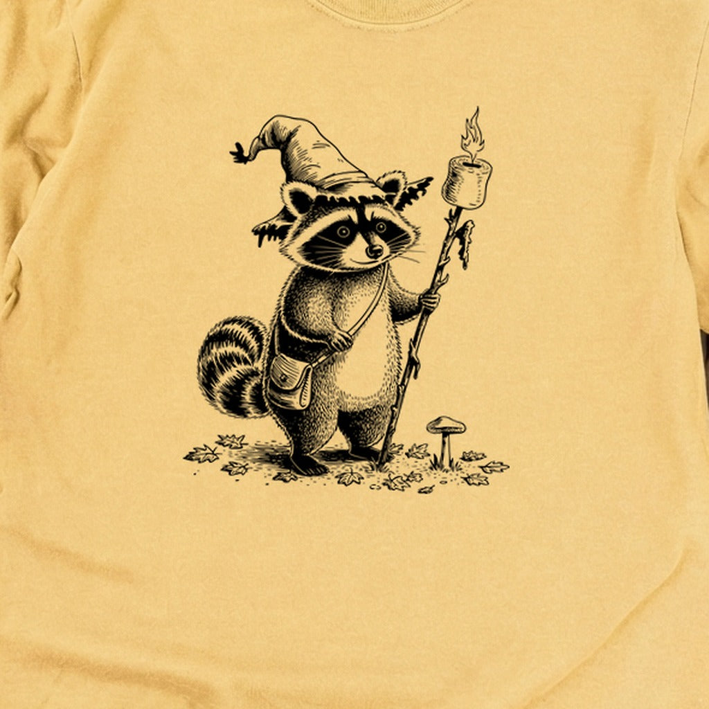 The S'morecerer Raccoon Cotton Long Sleeve