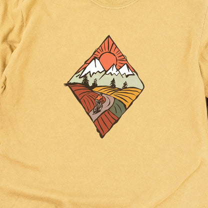 Pedal to the Peaks Cotton Long Sleeve