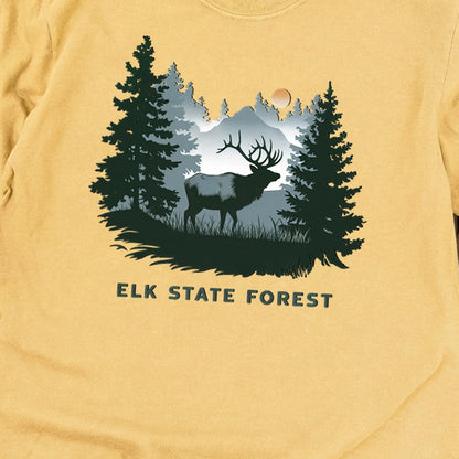 Elk State Forest Cotton Long Sleeve