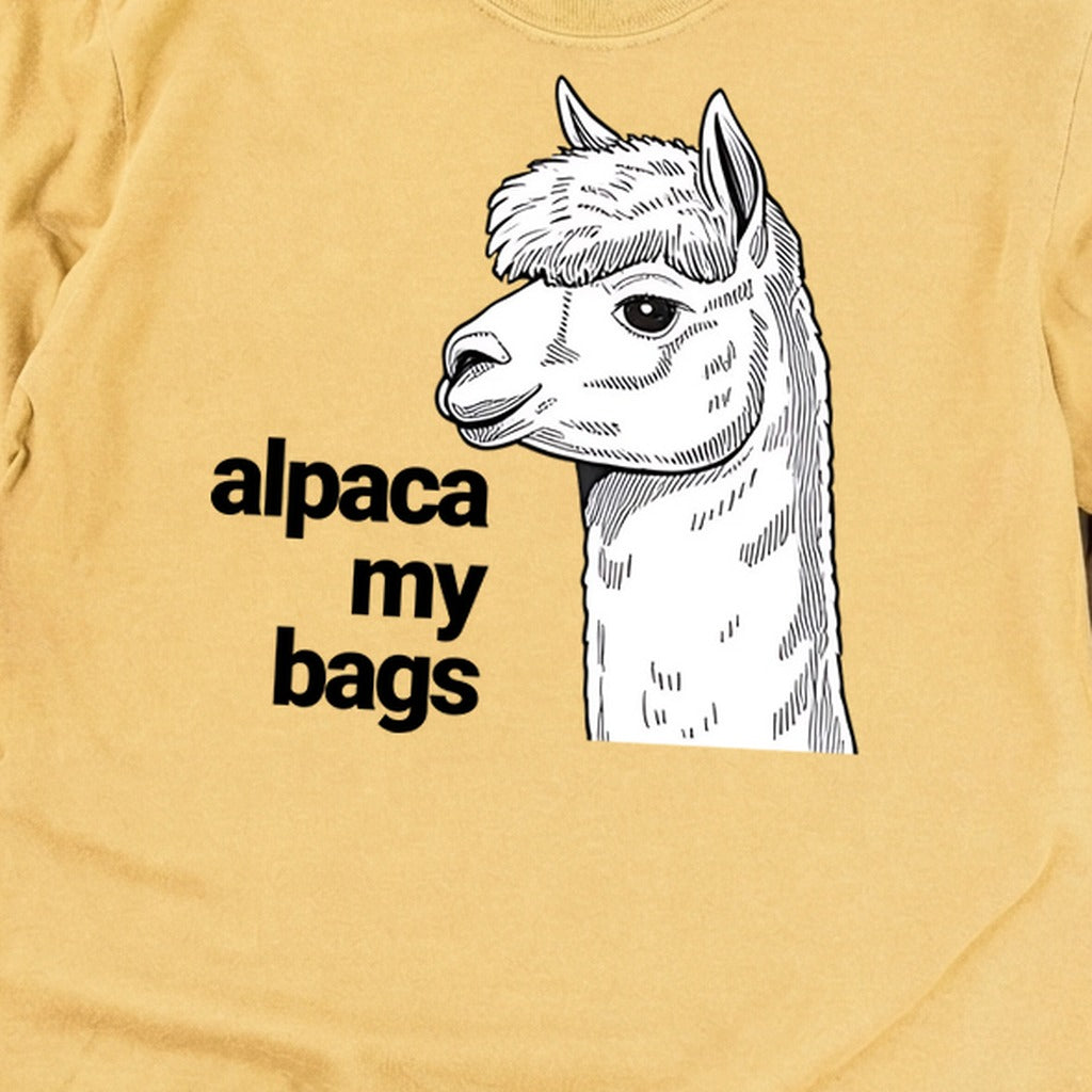 Alpaca My Bags Cotton Long Sleeve