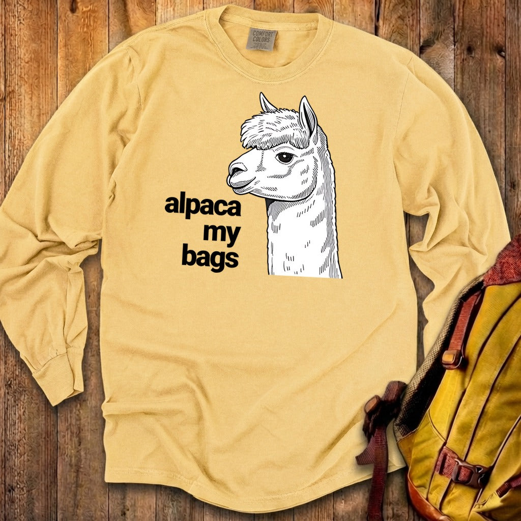 Alpaca My Bags Cotton Long Sleeve