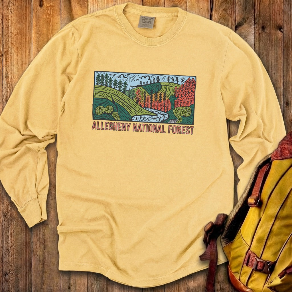 Allegheny National Forest Cotton Long Sleeve