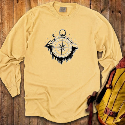 Navigate the Mountains Cotton Long Sleeve