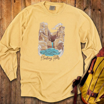 Hocking Hills State Park Cotton Long Sleeve