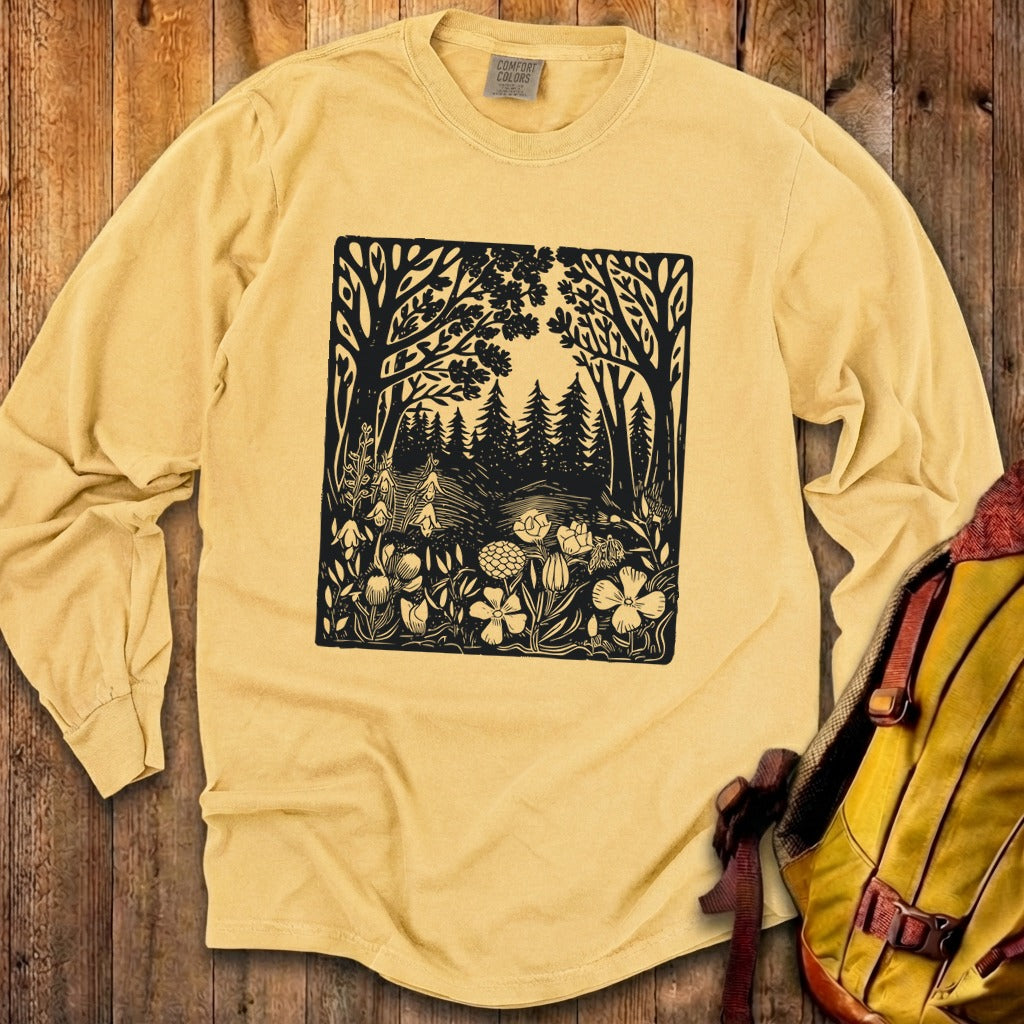 Forest Bloom Cotton Long Sleeve