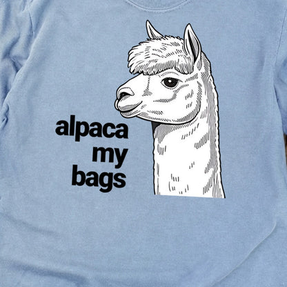 Alpaca My Bags Cotton Long Sleeve