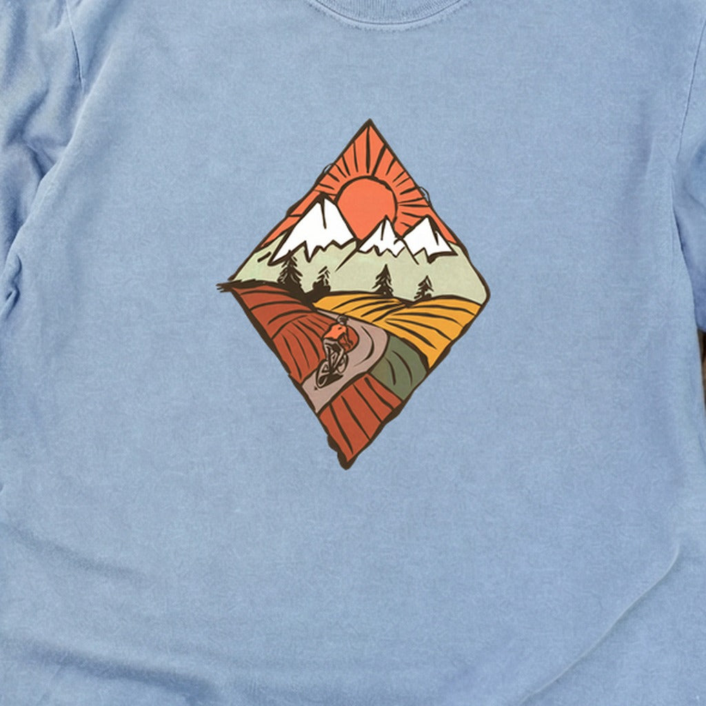 Pedal to the Peaks Cotton Long Sleeve